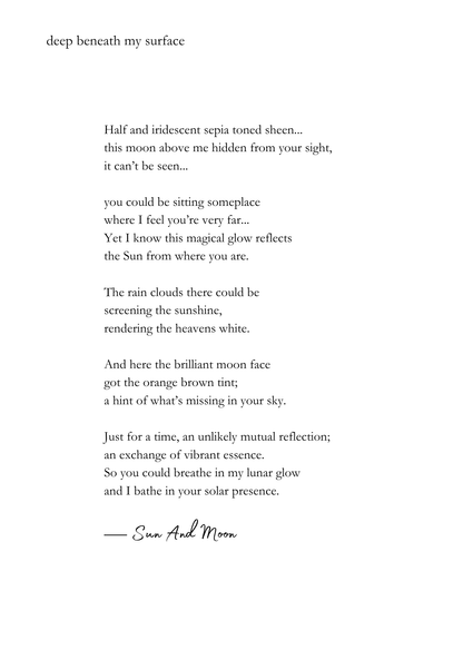 Deep Beneath My Surface Poetry Collection Ebook